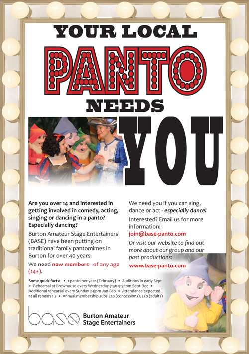 Your panto needs you!
